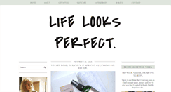 Desktop Screenshot of lifelooksperfect.com